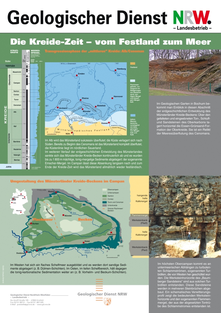 Kreidezeit im Münsterland, GD NRW